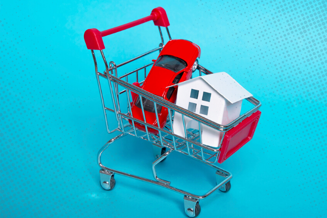 how long after buying a car can you buy a house