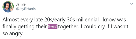 tweet millennials
